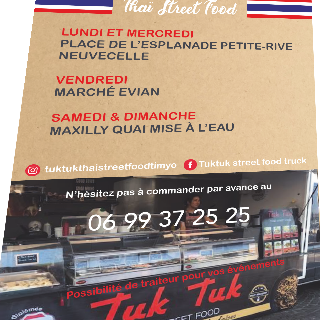 Tuk Tuk Food Truck A5 & affiches